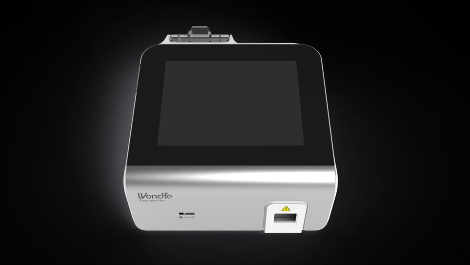 Finecare FIA Meter II Plus FS-114 rear view